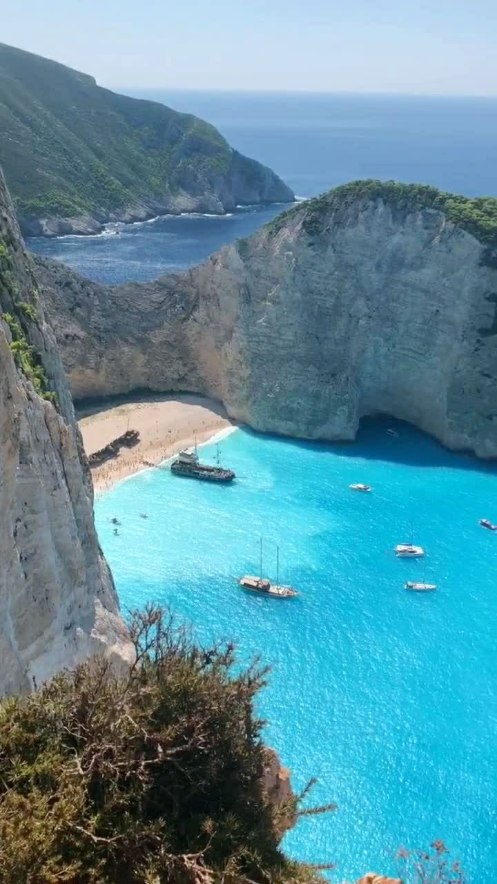 绝美的沉船湾