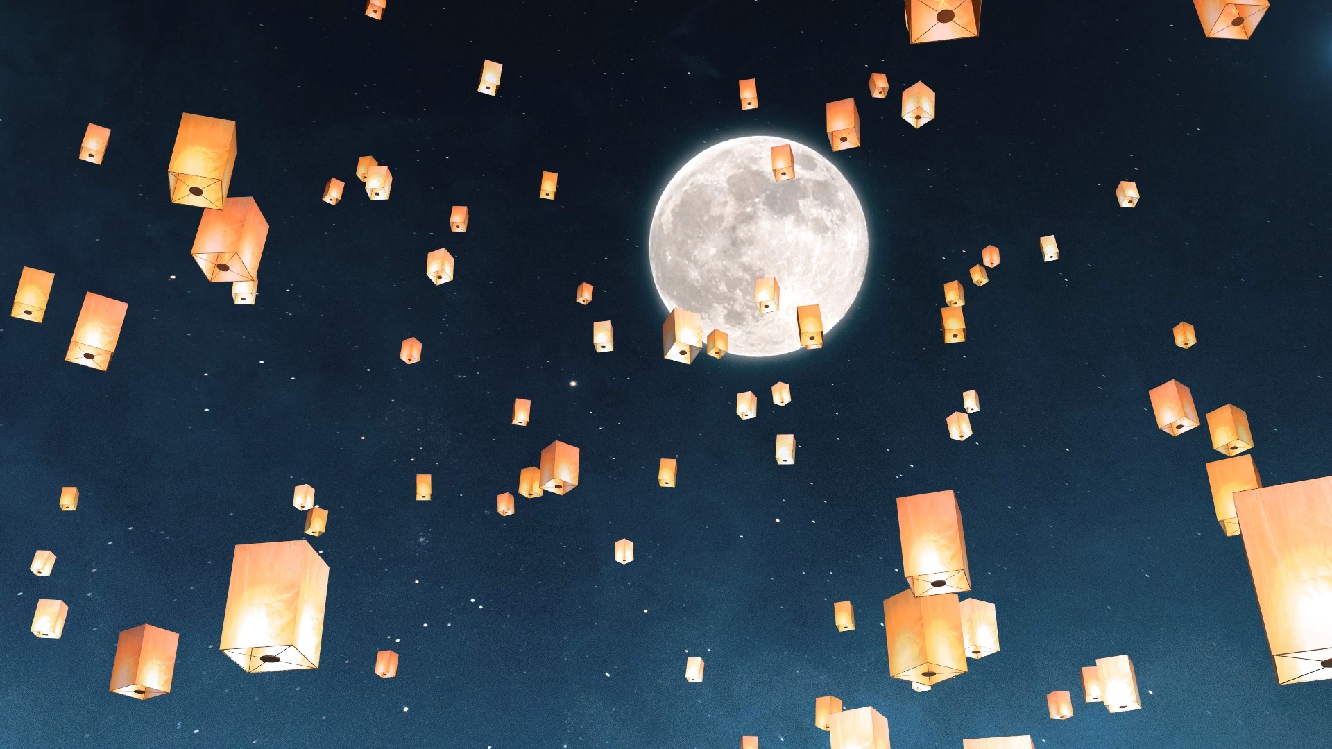 练习制作,孔明灯流星#素材 #特效
