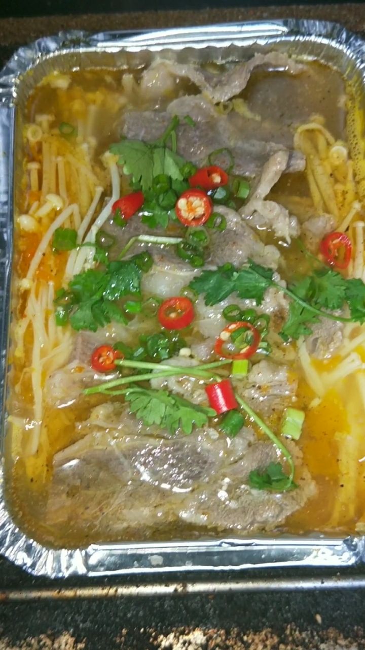 锡纸酸汤肥牛,招sk学员