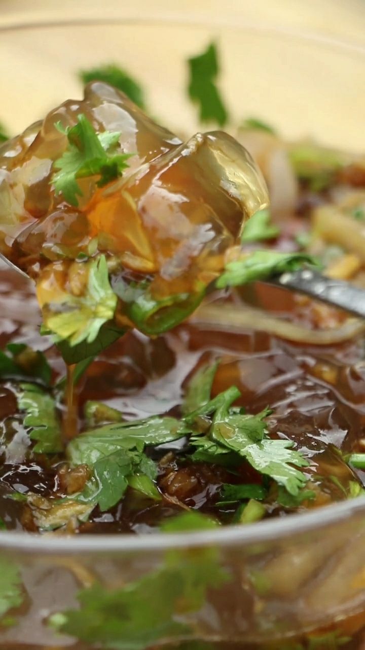 天气太热自己动手做个青岛海凉粉!