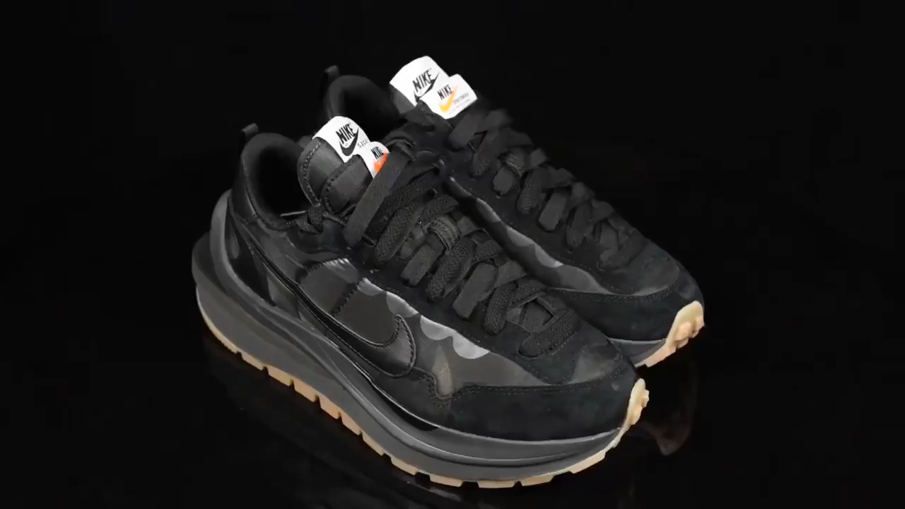 sacai x nike ldv vapor waffle 黑灰 生胶 do1875-001