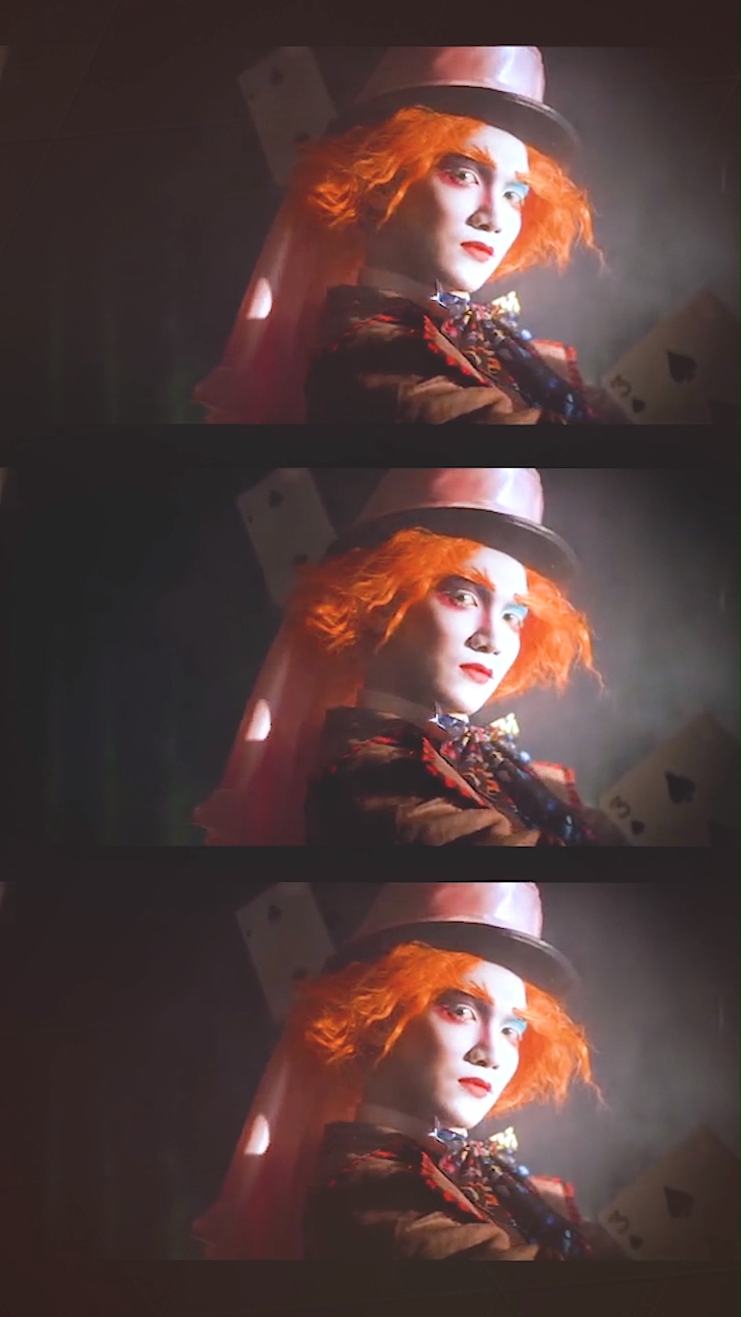 疯帽子的妆面不是很难,看过这个电影的人,或许你会明白这个人物有多