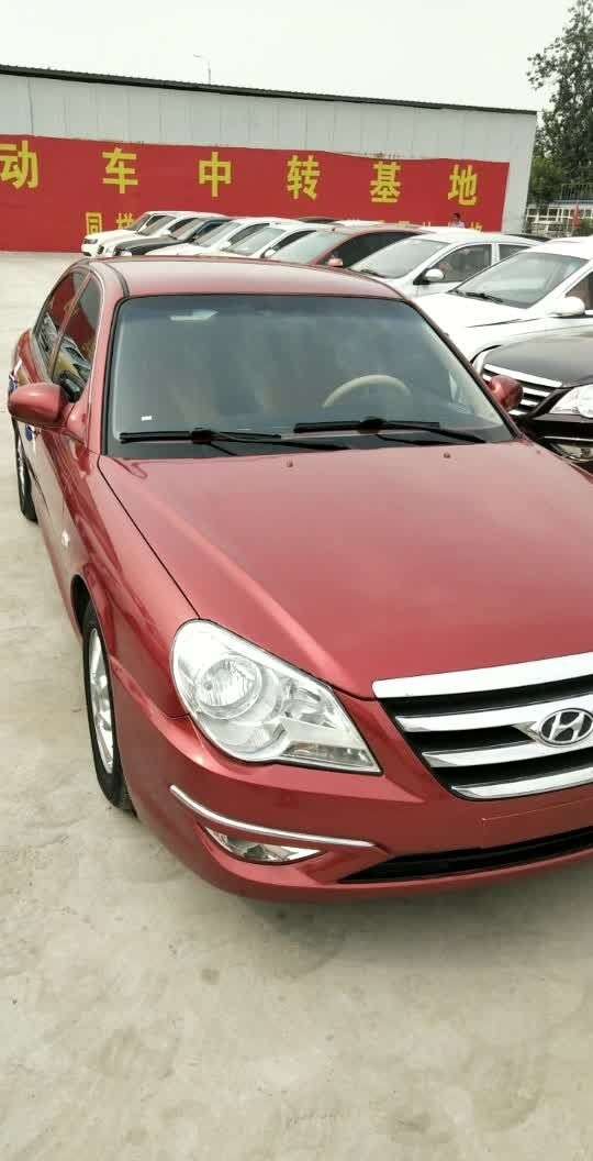 索纳塔七代,全身红妖艳,手动1.