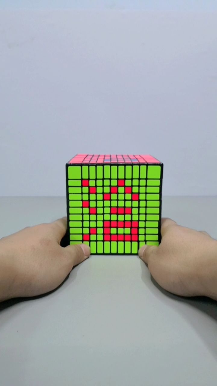 十一阶魔方拼字——洽