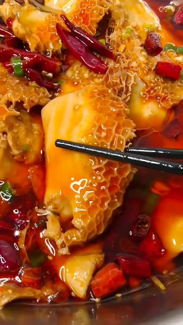 麻辣牛肚,有喜欢吃辣的吗