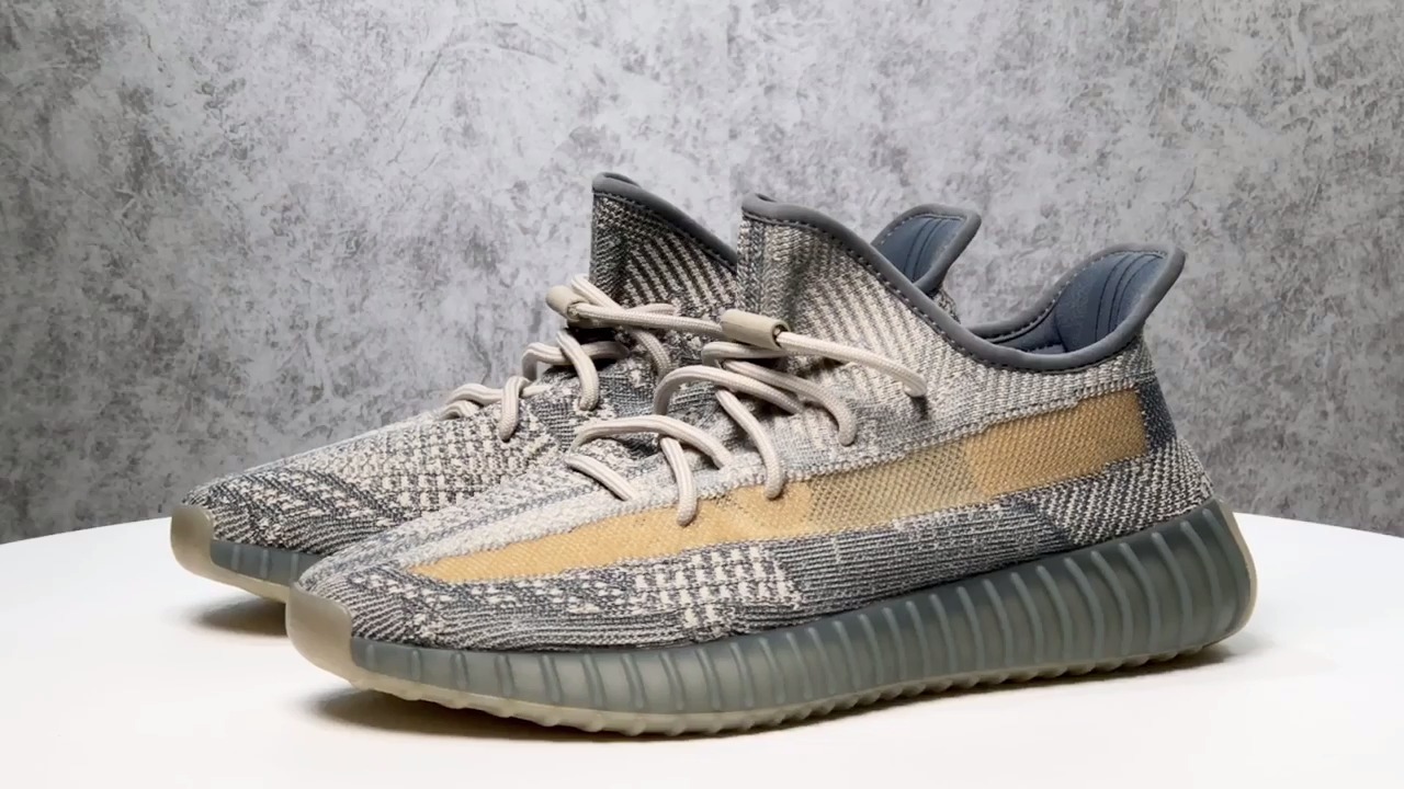 yeezy boost 350v2 "israfil"灰蓝蓝精灵 车牌号;zhuoyu00520