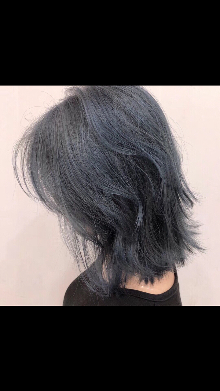 强力吹爆蓝灰发色,不挑皮肤,巨显白[抱拳]