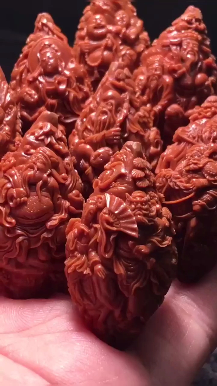 重磅97一件核雕界极品重器[色]【天上人间】2.3*4.3.尺寸足.