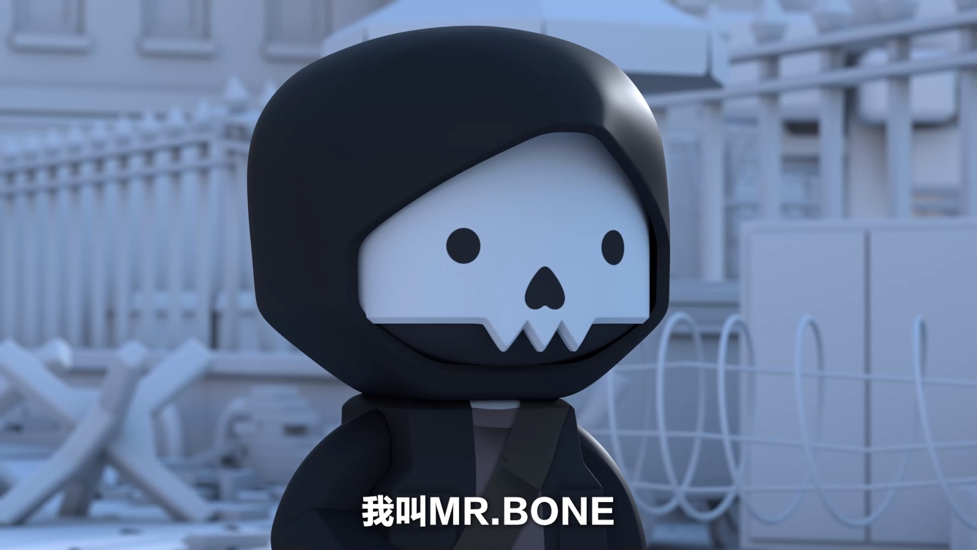 mr.bone之你也这么想?第4集!二狗相争,必有一伤!#动漫 #动画#原创