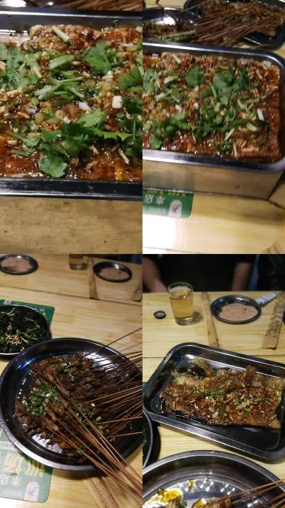 想念了好久的巡场烧烤,包浆豆腐