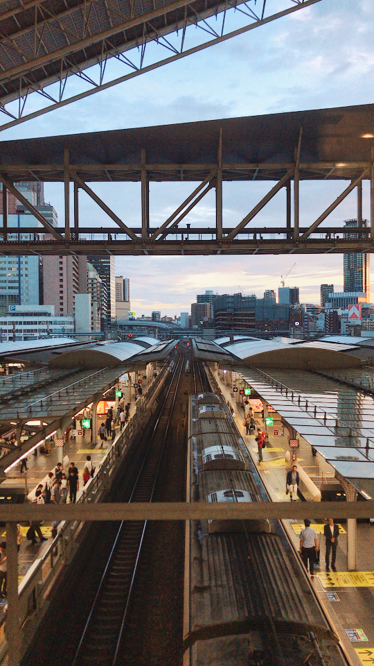 今日份大阪,梅田站～大家一起来找茬～03