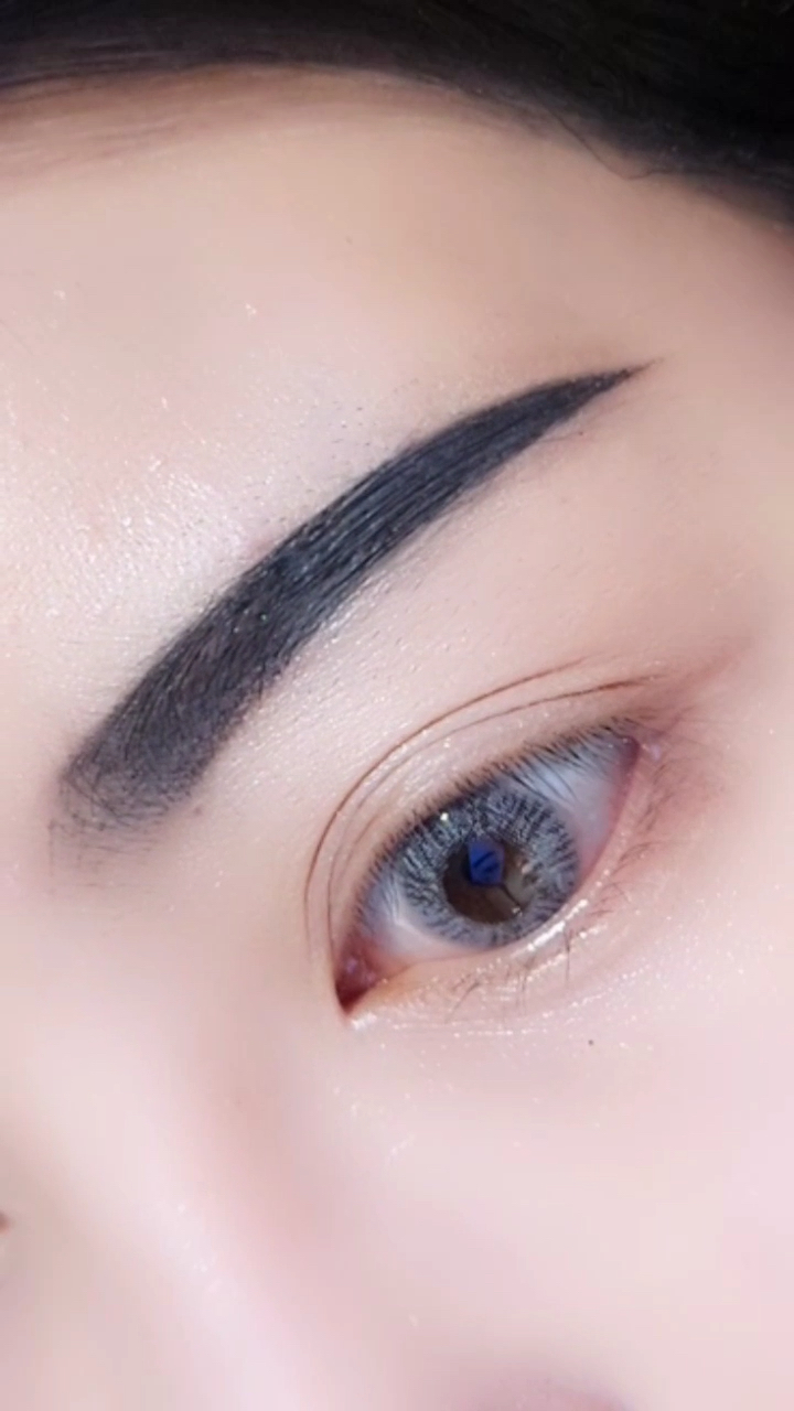 复古风眉型 黑灰色