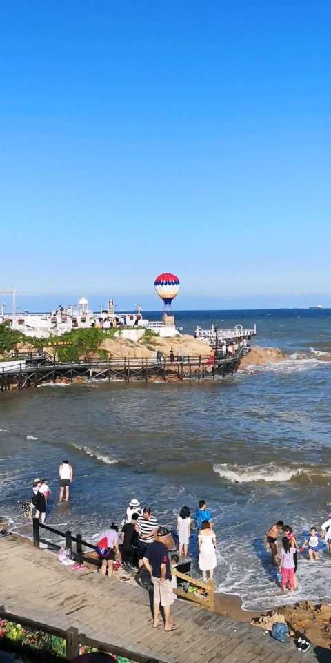 北戴河,碧螺塔酒吧公园