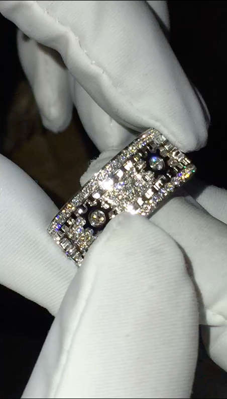 9696卡地亚齿轮75戒