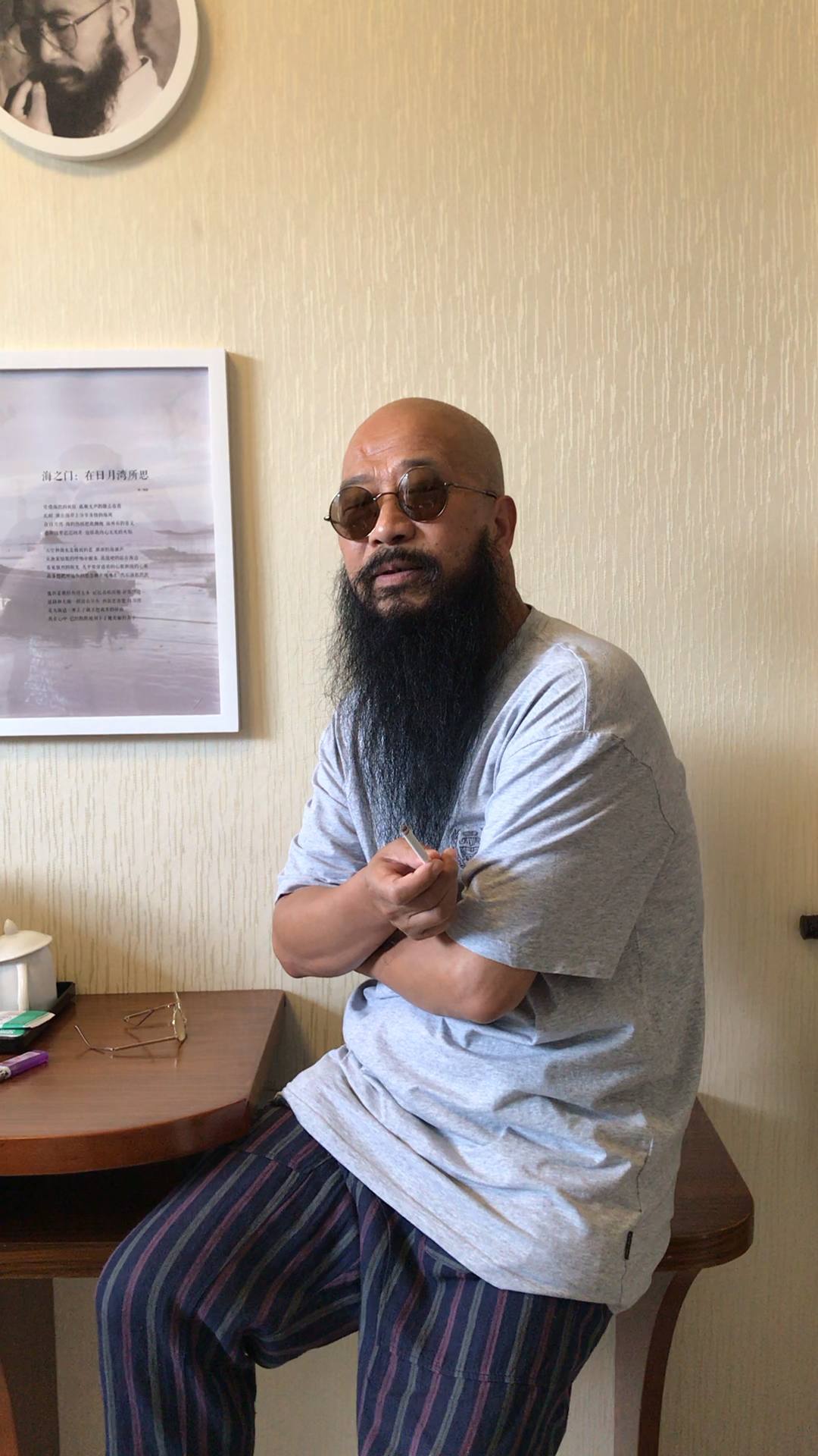 大胡子说诗歌!来自李白故乡的著名诗人雨田.
