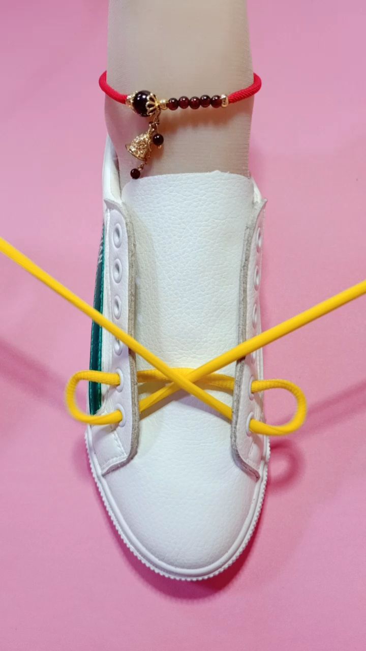 现在最流行最火的圆鞋带系法,你喜欢吗?