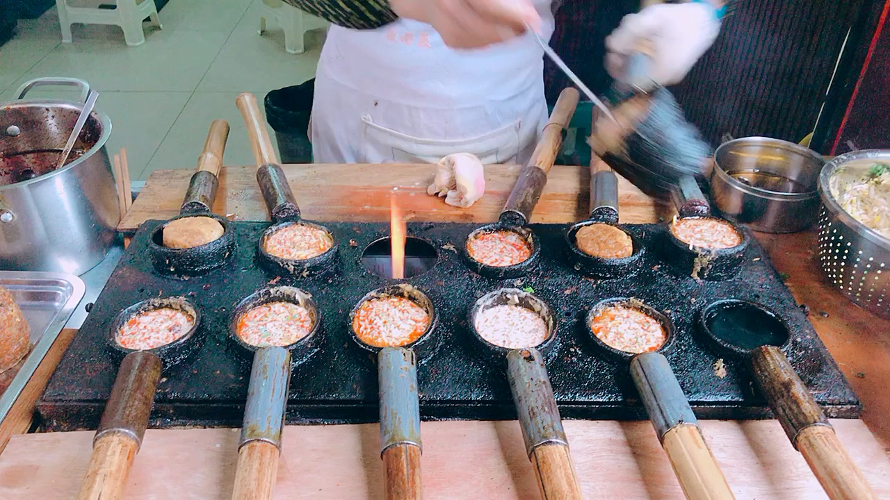 蓬溪名小吃「熨斗糕」