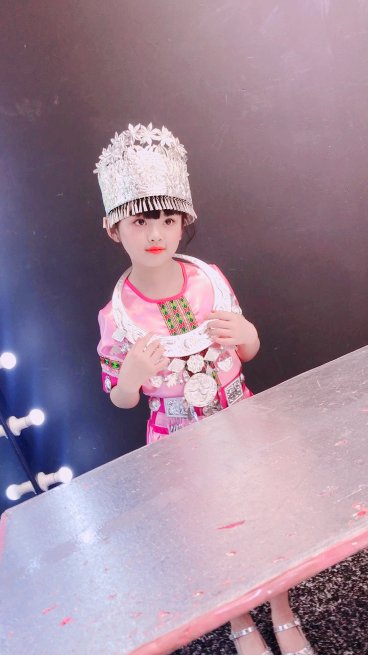 头饰拍摄#小苹果麻豆