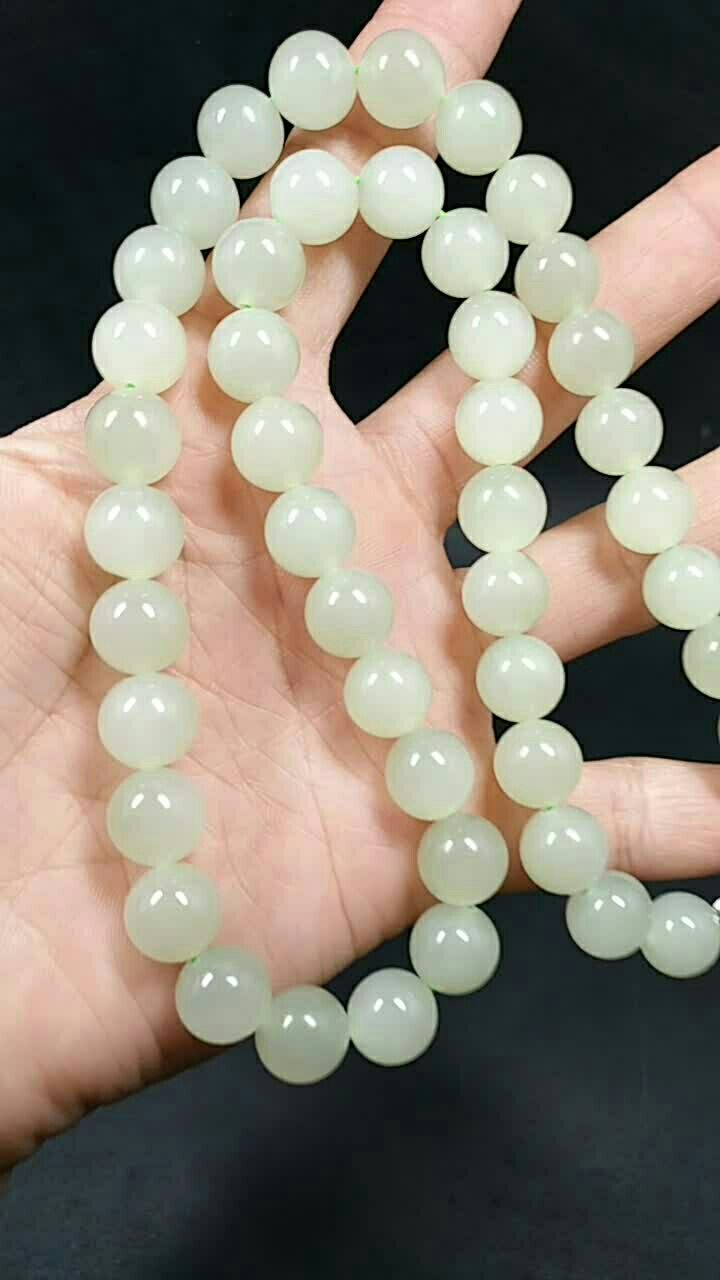 青海料女款项链  颗颗饱满圆润