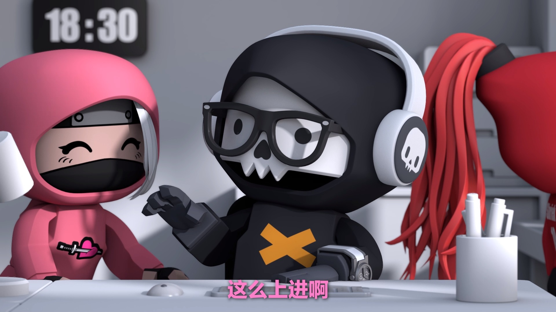 mr.bone之办公室的小秘密vol.1!只要我不尴尬,尴尬的一定是别人!