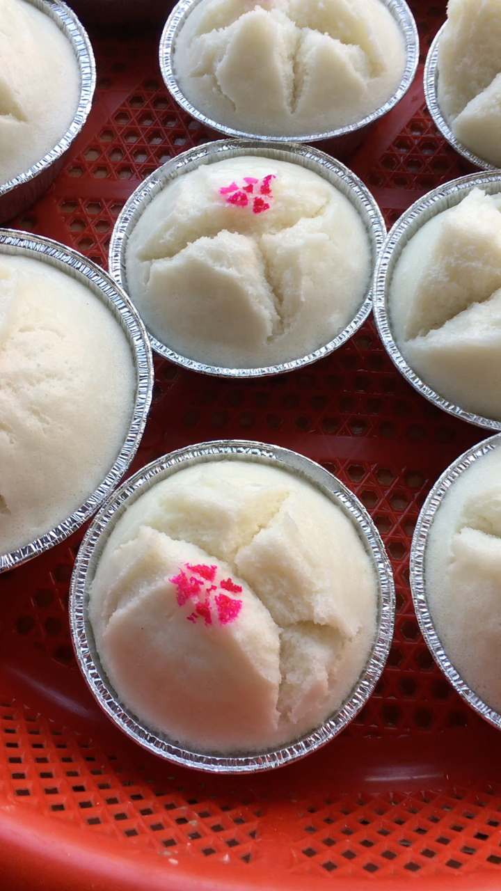 潮汕米发粿,一种用粘米粉做成的传统美食,白嫩鲜甜919191