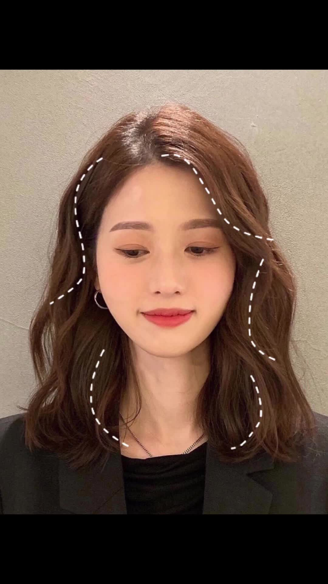 甜美系发型,蓬松显发量多,一定不要错过的发型