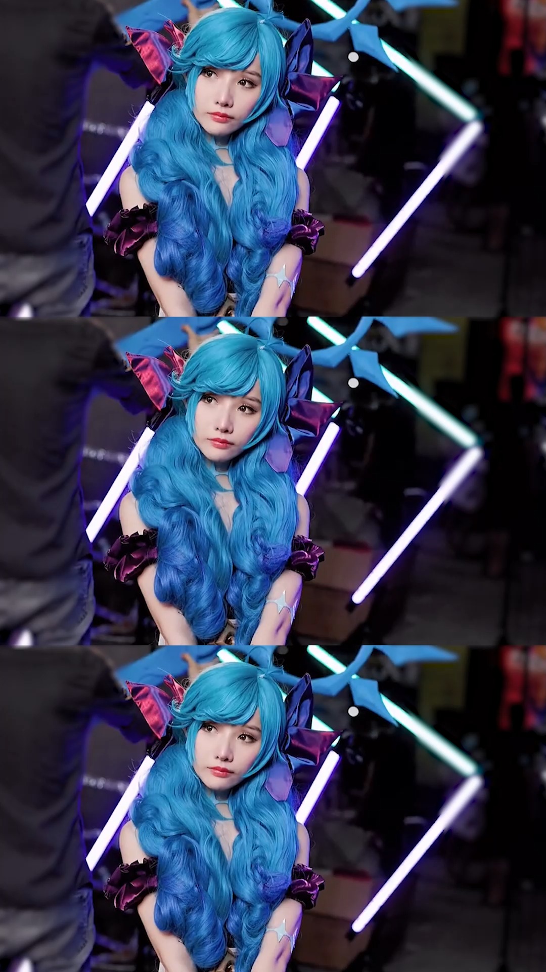 这是我见过蓝发最绝的小姐姐#cos