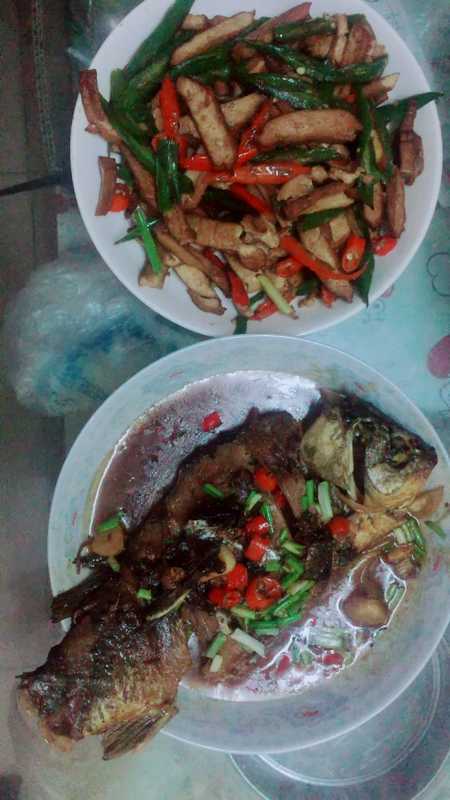 一个人的晚餐,对我来说就是大餐一顿,90
