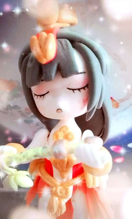 王者荣耀的王昭君_凤凰于飞粘土人物完成了969696969696