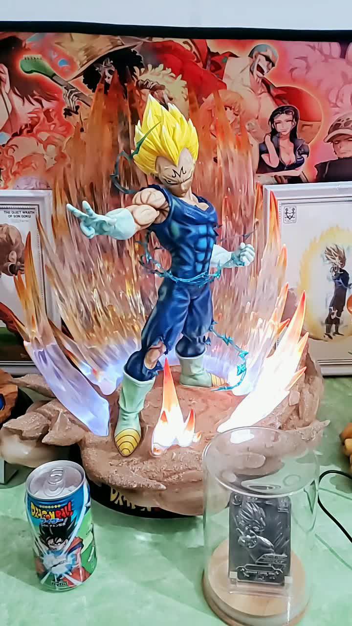 龙珠法国tsume正版魔人贝吉塔手办雕像