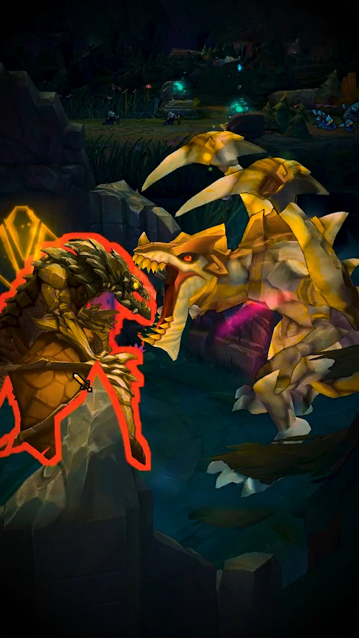 暴龙最帅没意见吧,小伙伴本命大虫子 求个id 看你们了#英雄联盟 #lol