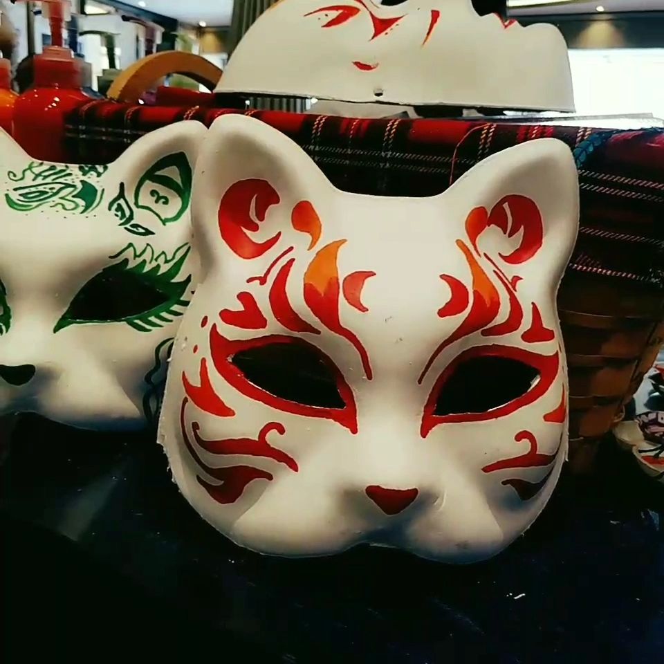 狐狸面具,一起来画一个吧931593159315