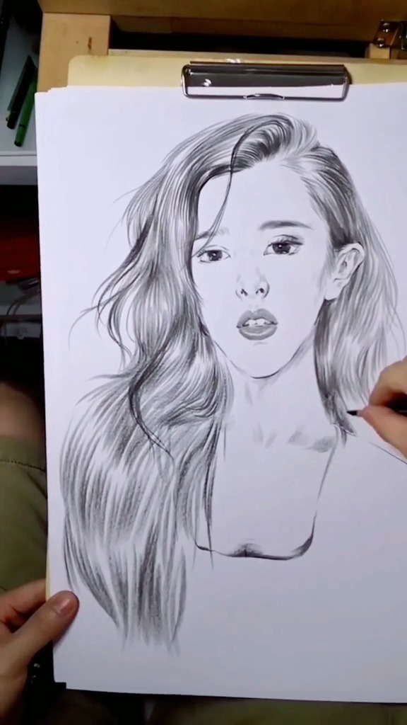 这是你心目中的女神形象吗?#手绘