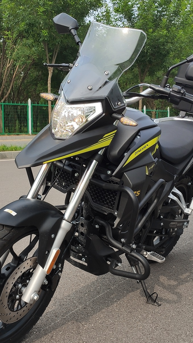 带你穿行城市游走四方的入门级拉力车-宗申150x (上)静态感受#摩托车