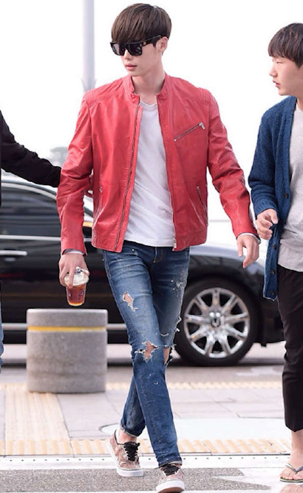 韩国男神李钟硕街拍合辑