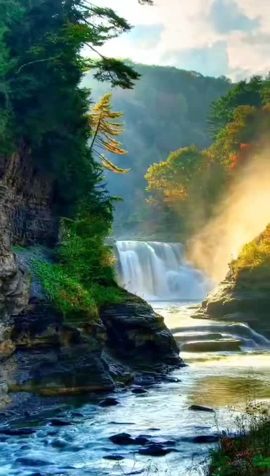 风景如画!