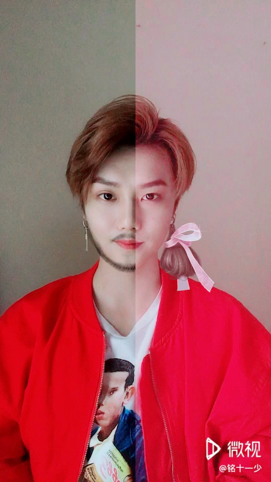 拍个微视都能给我拍分裂了,快双击小红心给我安慰