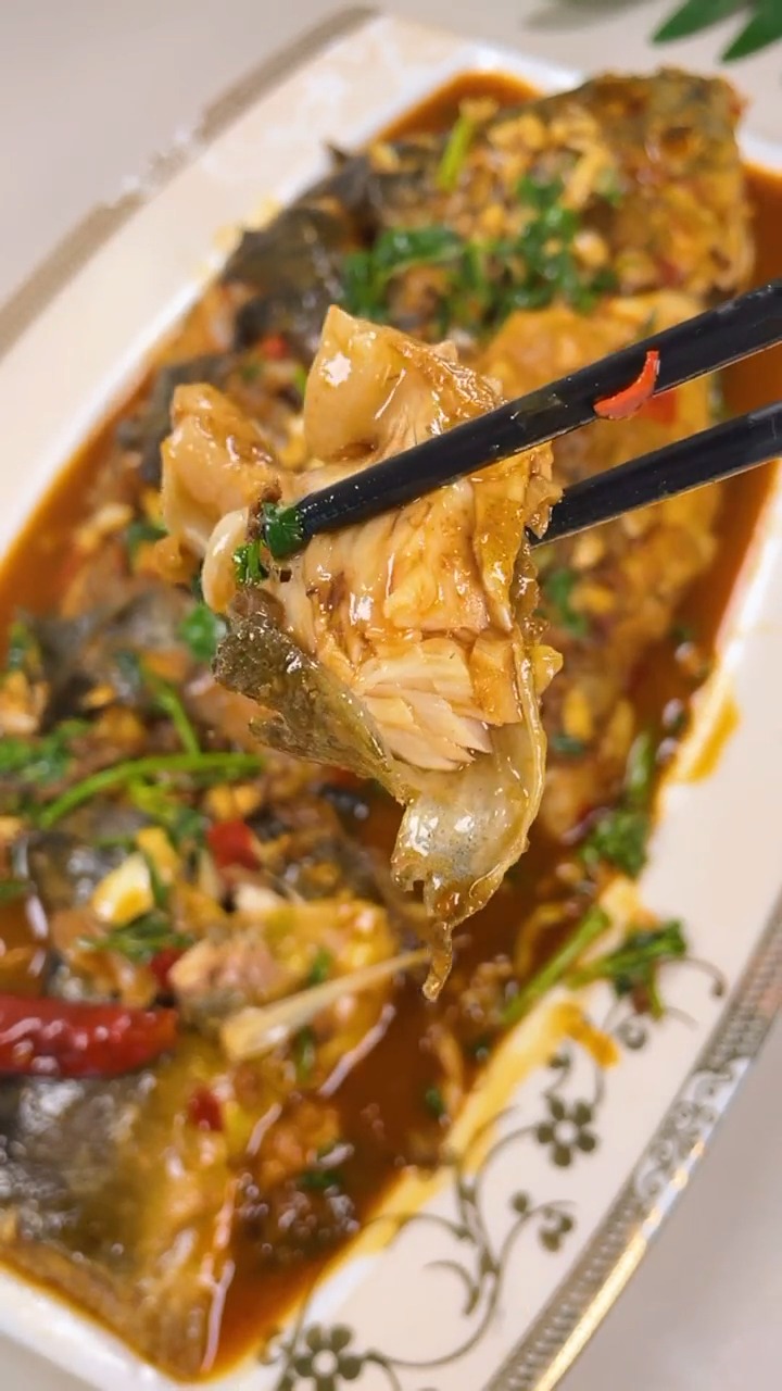 红烧鱼 #三道鳞 #在家做美食 #唯美食不能辜负 #每日美食分享 #美食