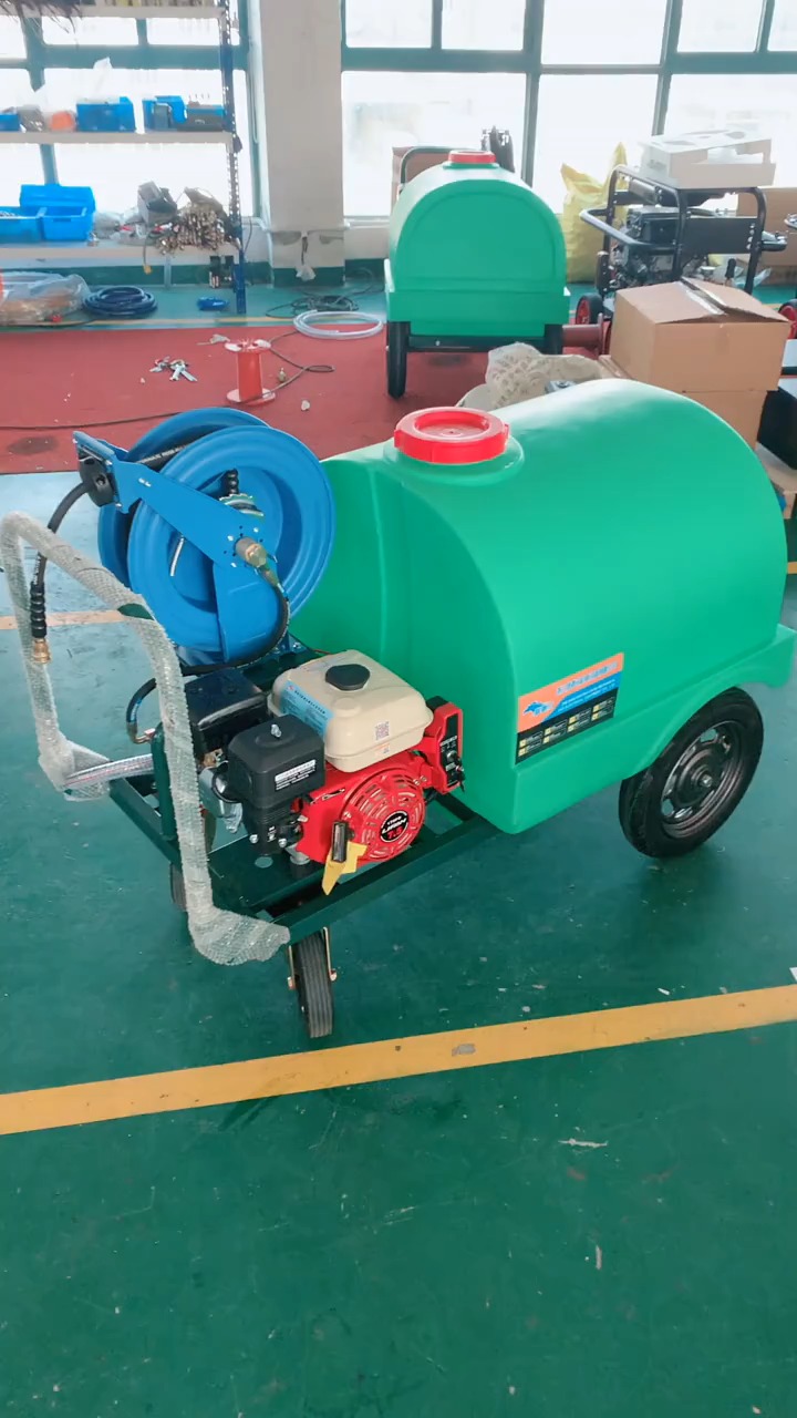 流动高压消毒喷雾车小区物业清洗街道市政消毒冲洗#清洗机