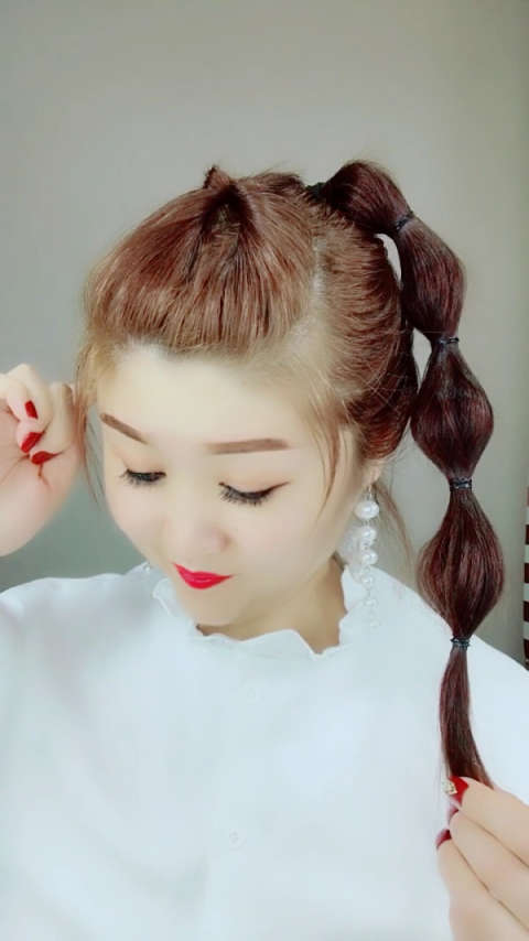 俏皮可爱的灯笼96发型来了!