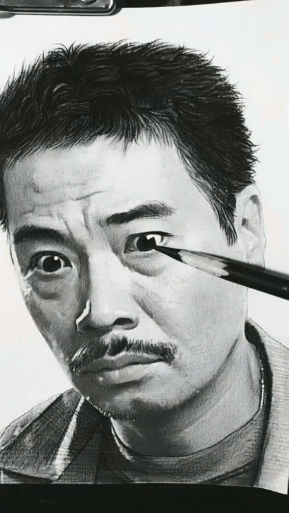 你们都是怎么认识达叔的呢?#肖像画