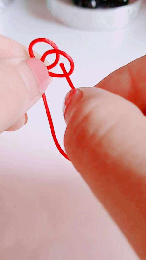 单线纽扣结教程