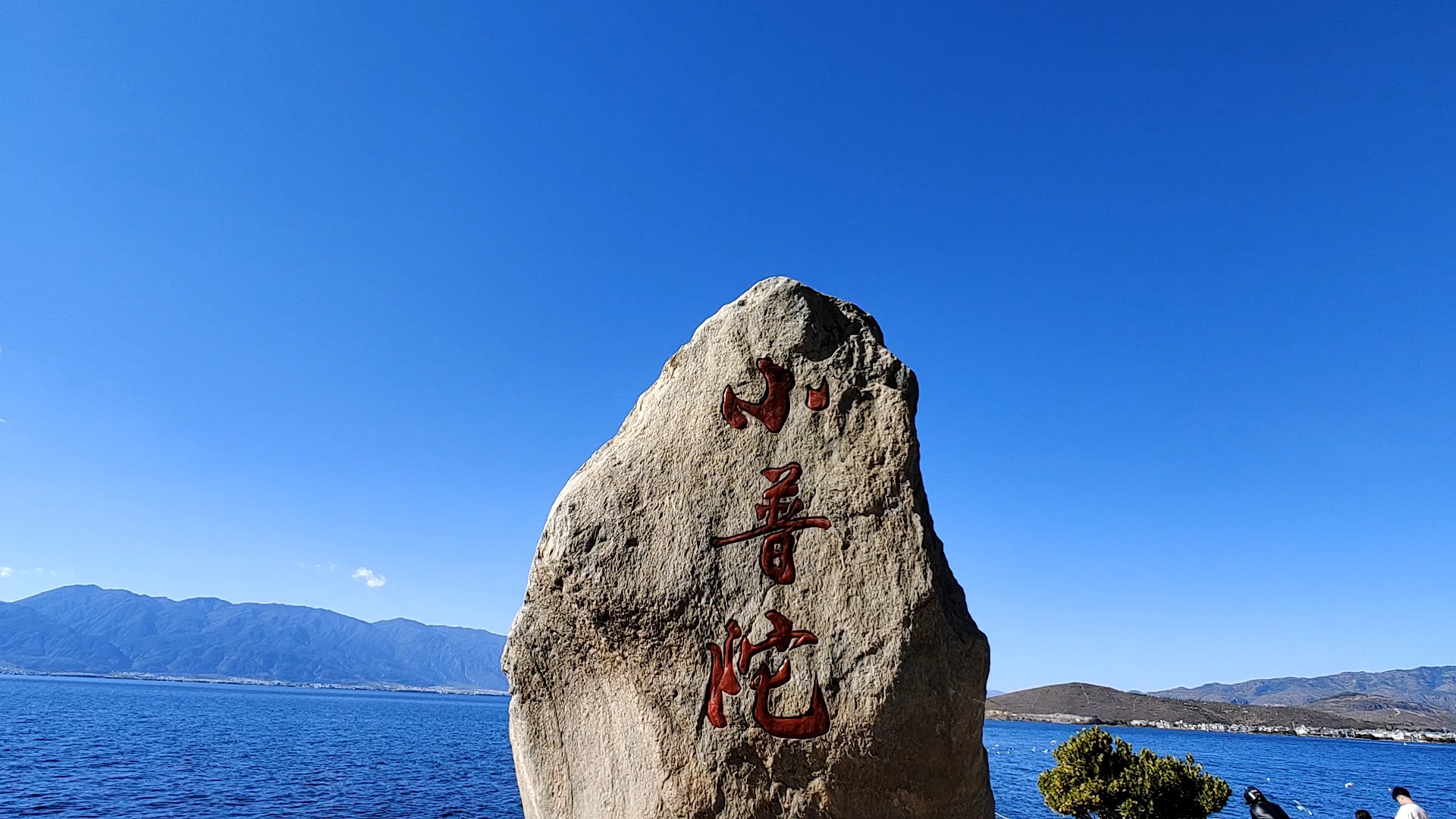 洱海边的袖珍小岛——小普陀,大理的名片景点之一,海鸥飞翔绝美