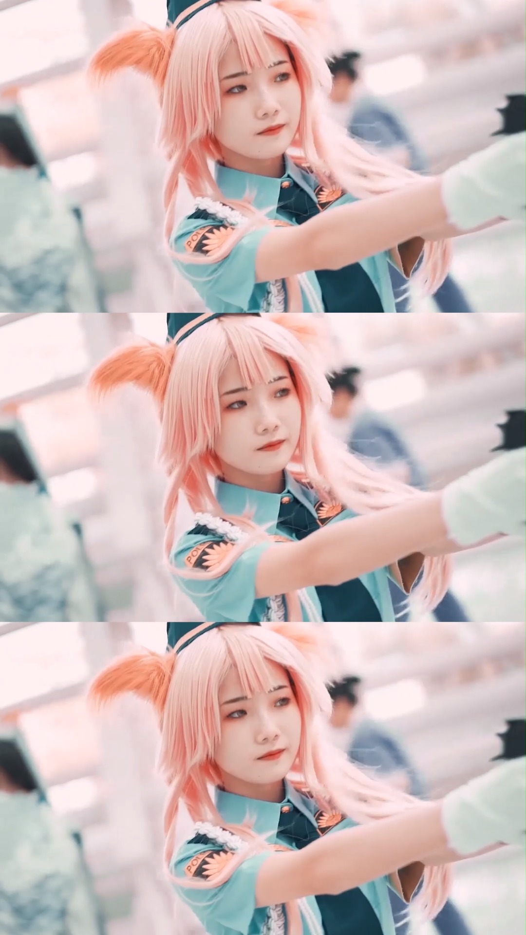 粉色头发果然无敌#二次元 #cos