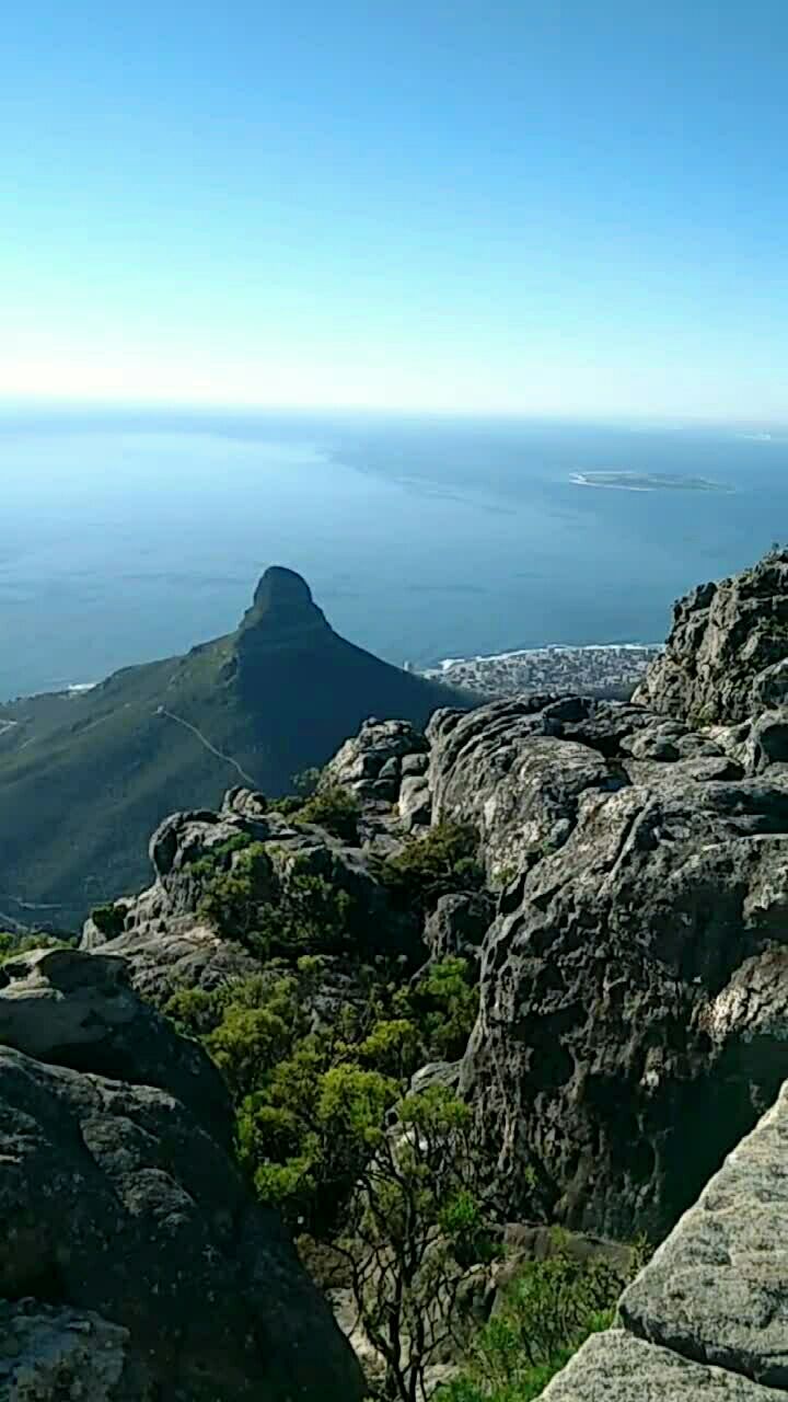 开普敦桌山山顶!