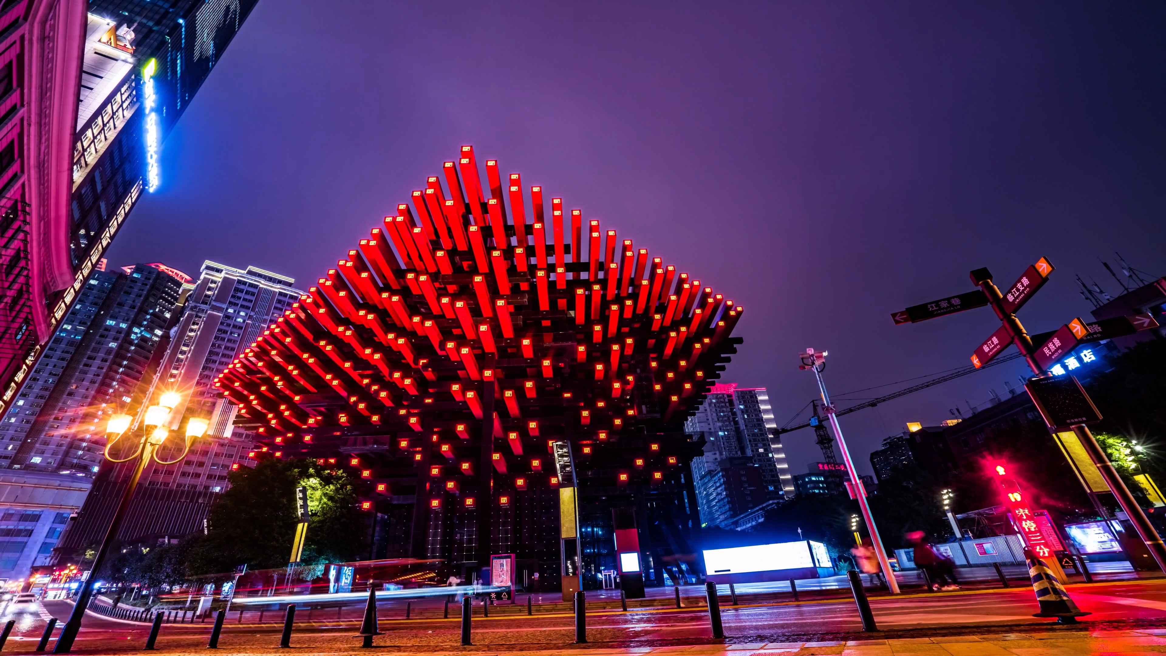 重庆国泰艺术中心,已成为重庆网红打卡景点之一