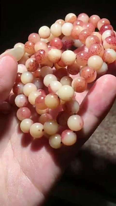 8x108颗,血料,蜜色带蝌蚪纹,猜价格,猜对奖励金丝楠手串一串,精确到10