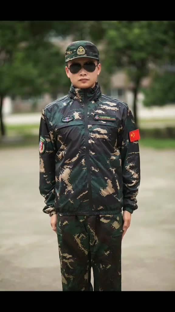 特种兵部队迷彩服猎人图片