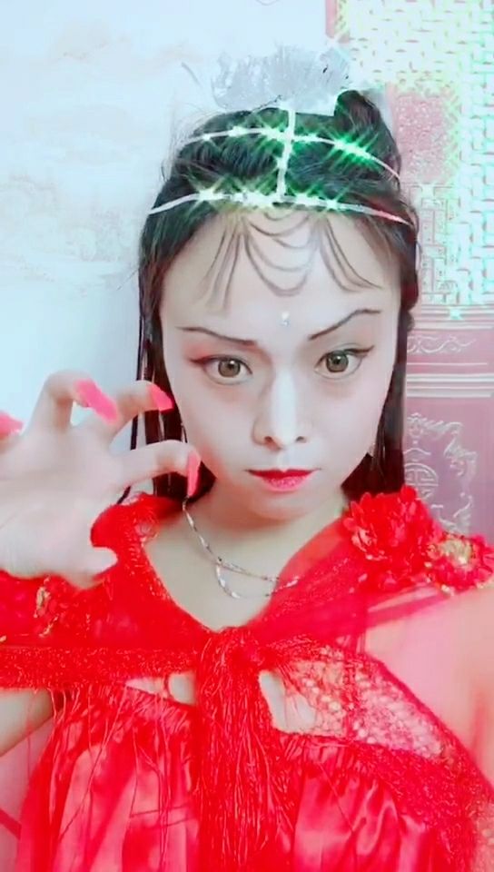 西游记蜘蛛精仿妆