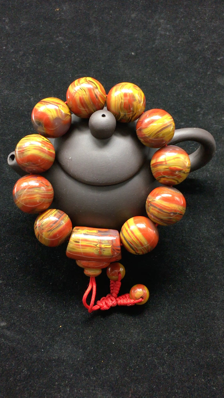 北票战国红手串2.